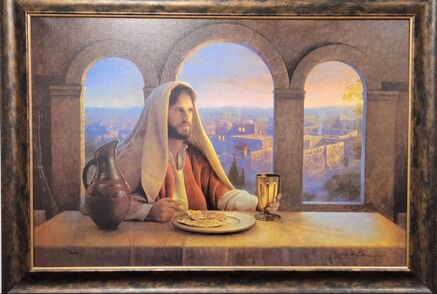 Picture Jesus Come to The Table